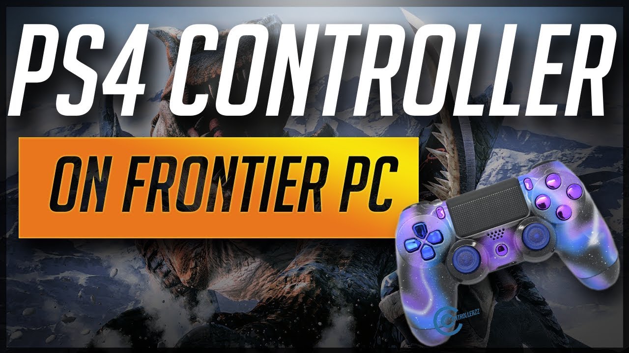 USE A PS4 CONTROLLER ON MHFZ PC - Monster hunter frontier taiwan -