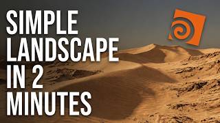 Houdini Simple Landscape Tutorial: Full Landscape in 2 Minutes