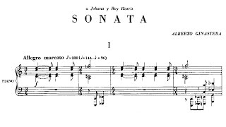 Alberto Ginastera - Piano Sonata No. 1 (1952)