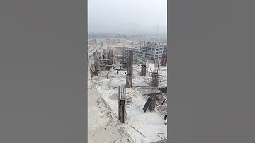 Construction progress at Highrise building #construction #heavycivil #buildingstructure #highrise