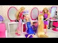 Barbie Doll Hair Salon for Sparking Hair Salon rambut boneka Barbie Salão de cabeleireiro