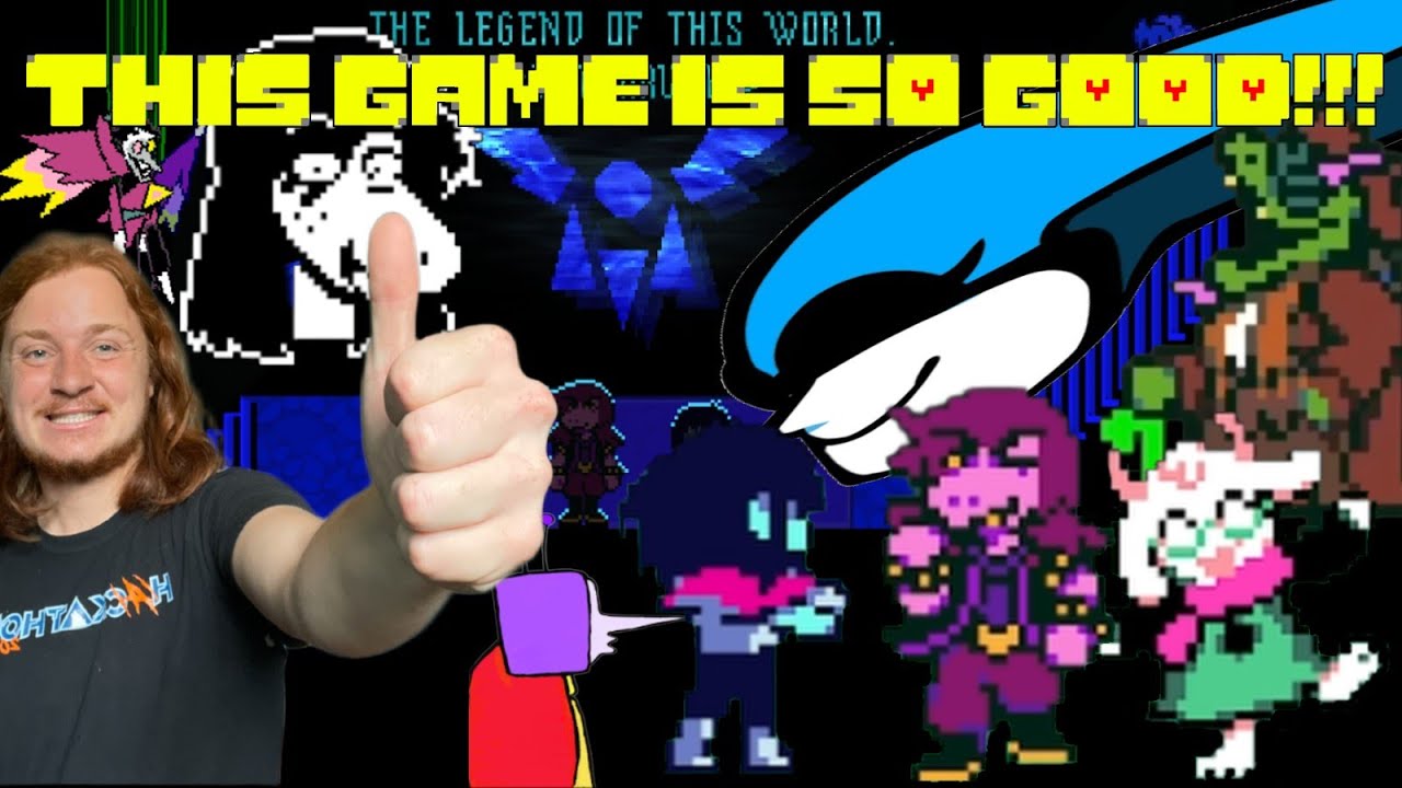 I am so obsessed with Deltarune and I love it