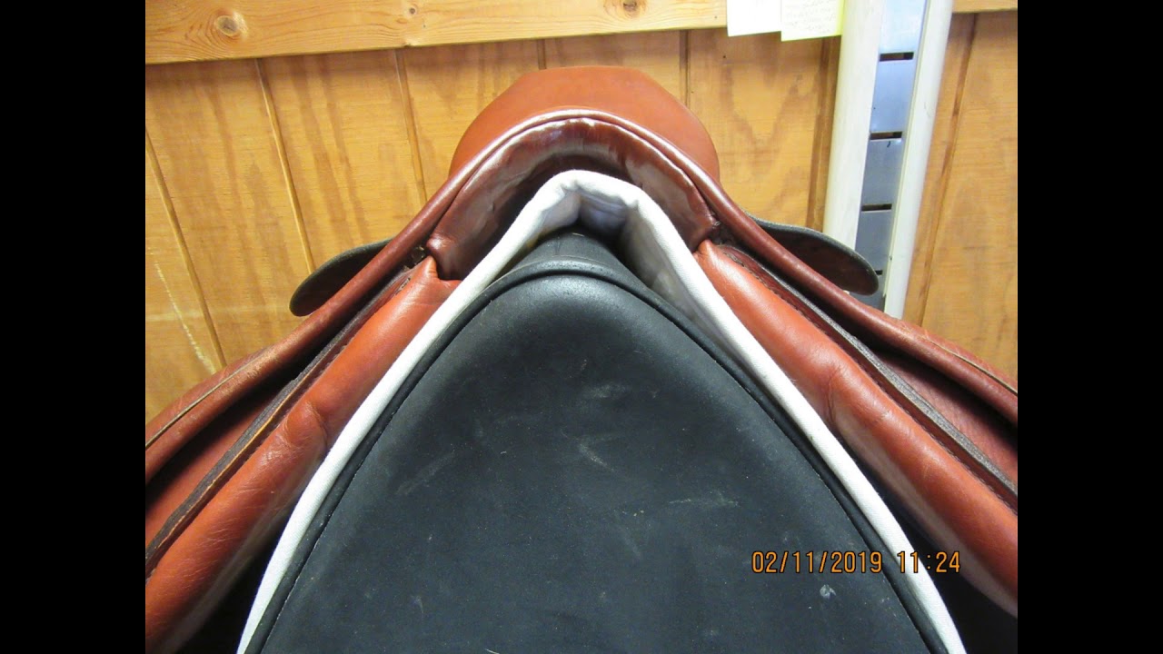 Stubben Edelweiss CS Used Close Contact Saddle 17.5 "MW 23516