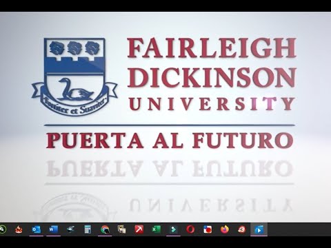 Vídeo: La Fairleigh Dickinson University és una escola de festes?