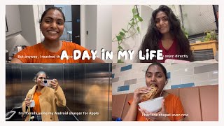 Daily Vlog 25 - 9 to 5 accountant job in London, rainy day, healthy homemade food, hair growth serum