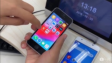 How to connect your smart phone with monitor by Tuya