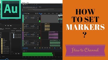 Adobe Audition CC - 37 - How to Set Markers In Audition