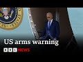 President biden warns israel against rafah invasion  bbc news