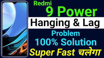Redmi 9 Power Hanging & Lag Problem | Redmi 9 Power Gaming Lag Problem | Redmi 9 Power Lag Issue Fix