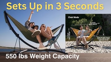 anymaka: The Portable Hammock Stand that Sets Up in 3 Seconds
