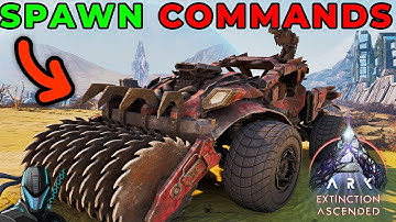 All Battle Rig Spawn Commands Ark Survival Ascended