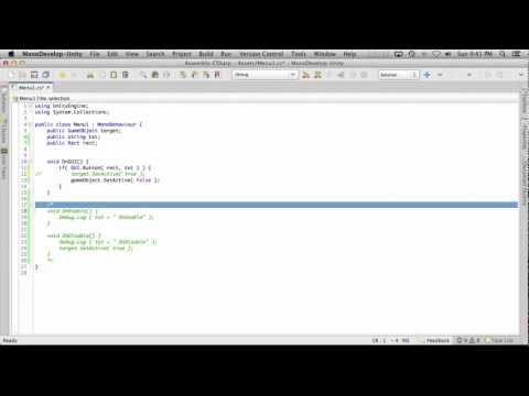Enabling GameObjects