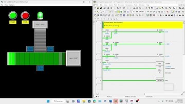 Simulasi Otomasi Pengepakan Apel Dengan CX Programmer dan CX Designer