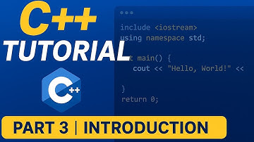 (Part 3) complete c++ programming course |C++ Tutorial for Beginners | Learn C++ Programming