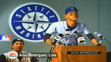 Triple Play 99 Commercial featuring virtual Alex Rodriguez - Ps1