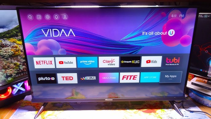 🔥 Hisense Pantalla 32 Pulgadas Smart TV VIDAA 32A4KV ✓ (2023