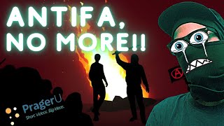 PragerU Convinces ANTI-FASCIST He is WRONG!!