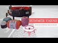 SENTRO 48 needle knitting machine 5 BEST Summer YARNS to use !