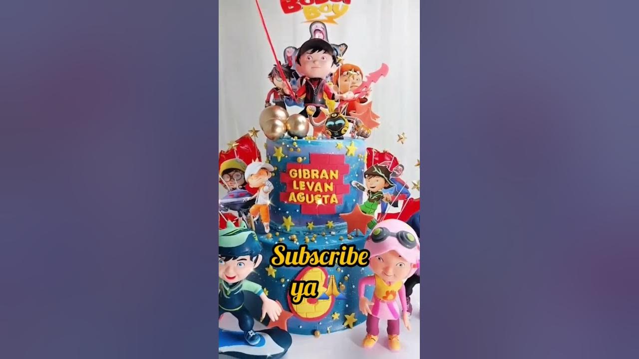 Boboiboy | #kue ulang tahun anak | #shorts