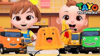 Baby Tayo Lagu l Jelly di piring l Jelly Lagu Anak l Tayo Bahasa Indonesia Lagu l Tayo Bus Kecil