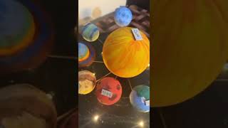 My solar system steam project #steam #solarsystem #science #project #schoolproject