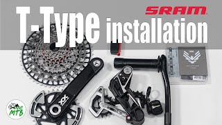 SRAM EAGLE T-Type Transmission Upgrade 🔥 INSTALLATION, How-To 🔥 AXS, 1x12, Oval, 52 mm Chainline