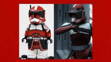 LEGO Star Wars commander fox review (Clone army customs)