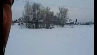 Хариус зимой на Иртыше.