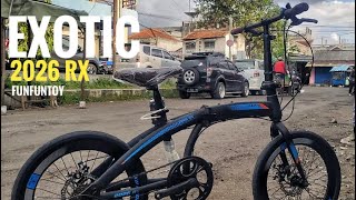 Sepeda Lipat 16 20 Exotic ET 2026 RX DB VT