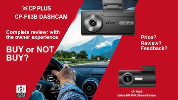 CP PLUS | CP-F83B | Dashcam | 4K Resolution front camera | Owner
