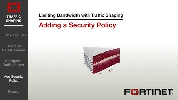 1 FortiGate Cookbook   Limiting Bandwidth with Traffic Shaping 5 2