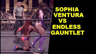 WWE 2K24 Sophia Ventura vs Endless Gauntlet Match Turnmoil