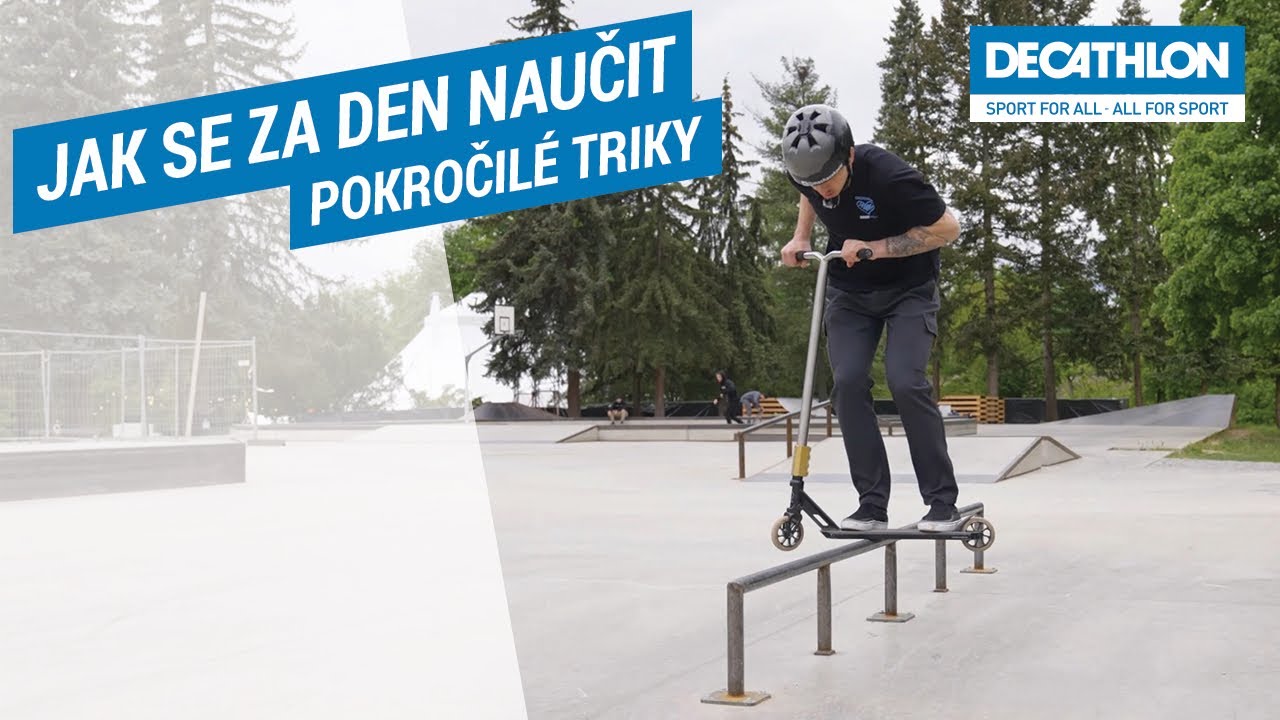 Jak se naučit tailwhip a další triky pro pokročilé na koloběžce | Decathlon Česká republika