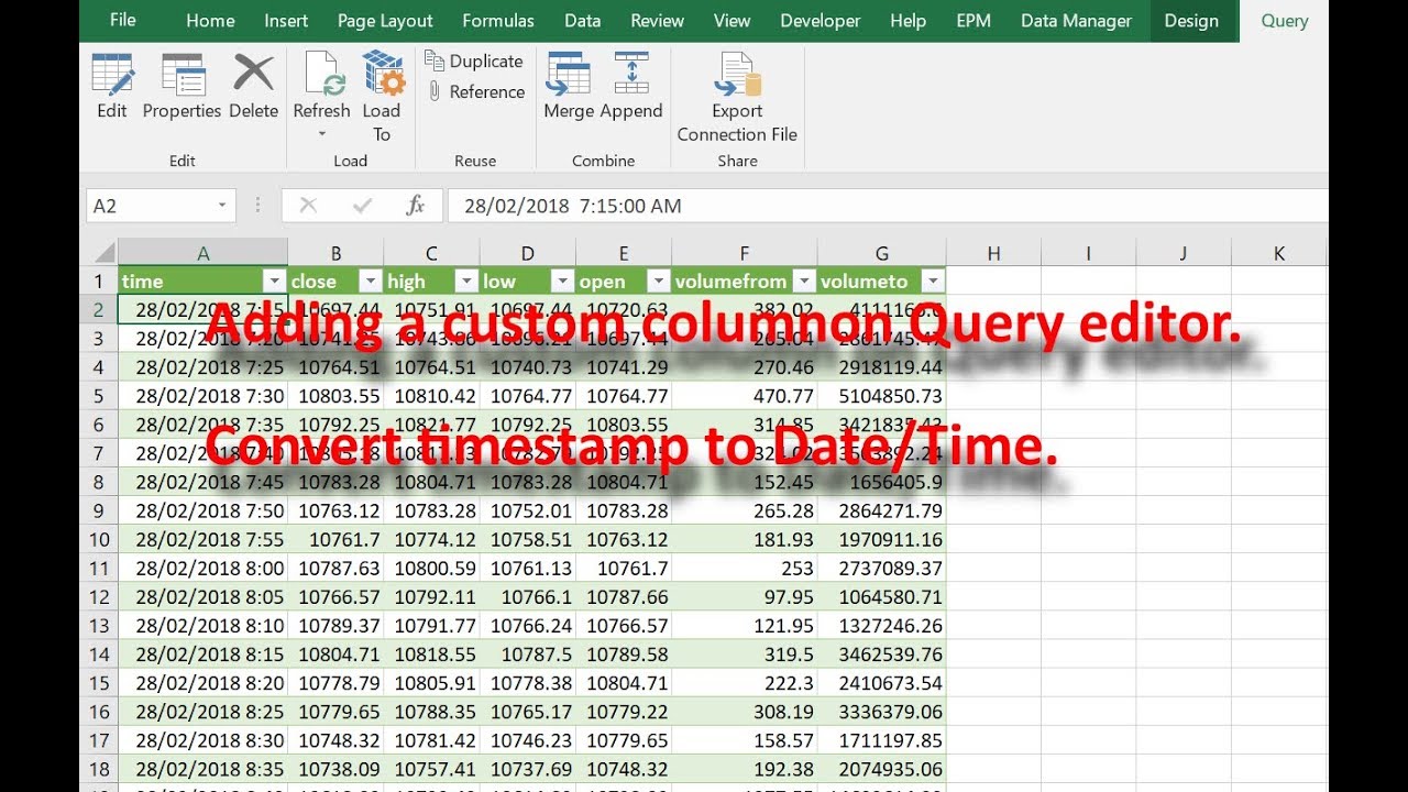 Power query excel. Power query excel open XML.