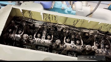 DETROIT 12.7 SERIES 60 RUNNING WITHOUT VALVE COVER