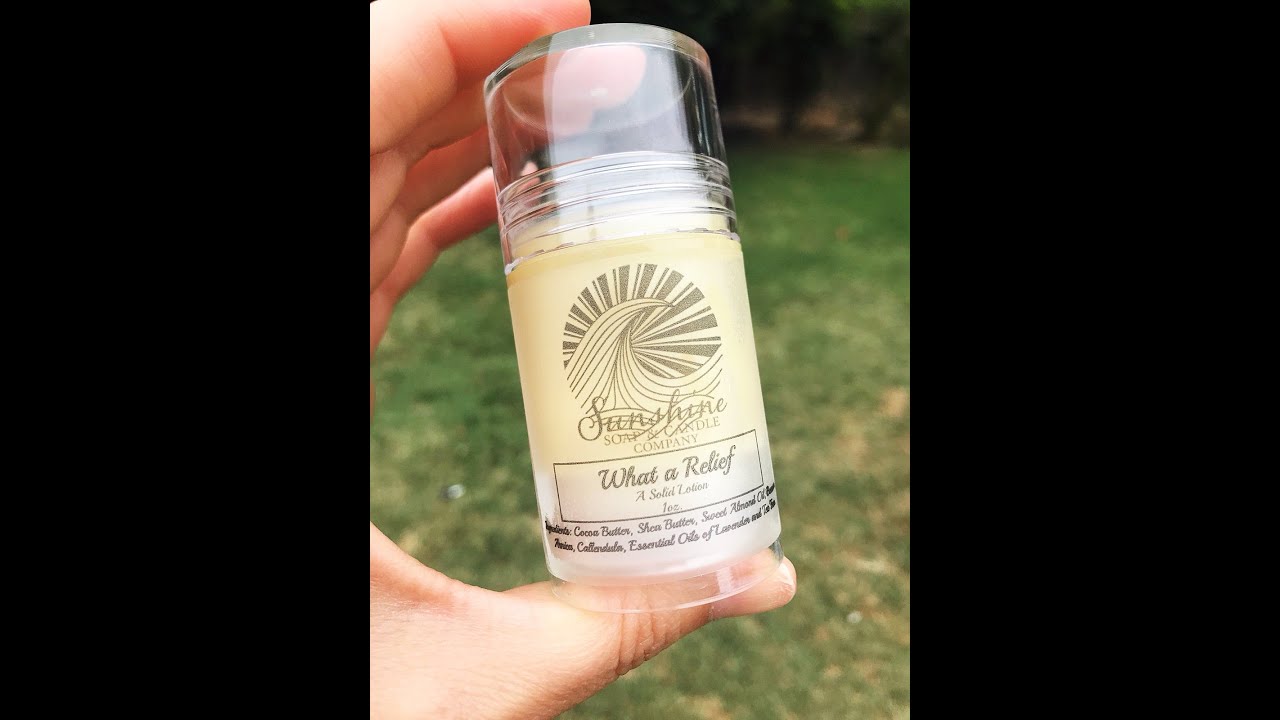 How To Make an All Natural Lotion For Eczema YouTube