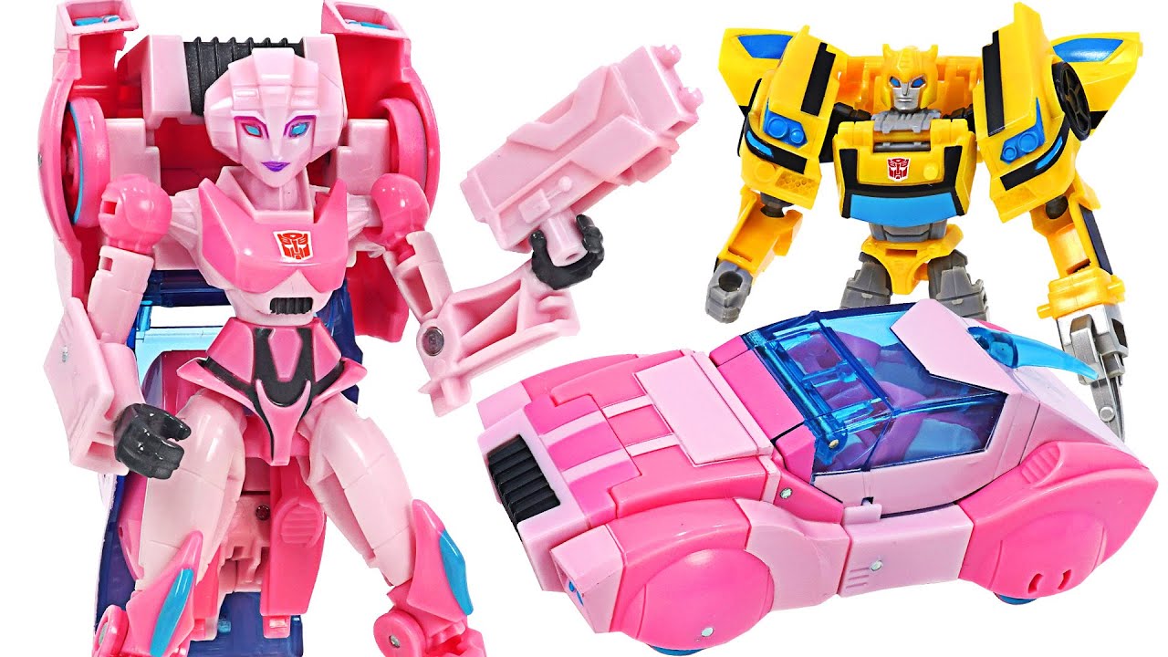 トランスフォーマーバンブルビーアドベンチャーアーシーがマッカダムを作ろう！ ドゥドゥポップトイ YouTube