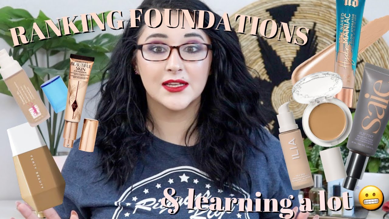 who knew I liked this? / RANKING ALL THE FOUNDATION I'VE PURCHASED THIS YEAR ... I am SHOCKED