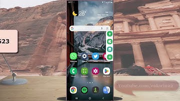 Samsung Galaxy S23 Ultra : How to set the floating accessibility button to fade when not in use
