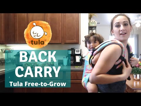 BACK CARRY | Tula Free to Grow | Toddler babywearing