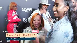 T.I. and Tiny stop by 'Da 'Partment' red carpet screening