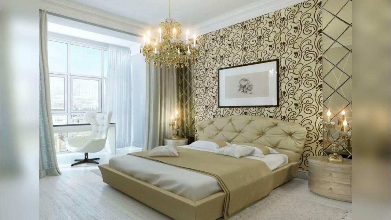 Серые обои в спальне (43 фото): дизайн интерьера с темно-серыми обоями, как подо