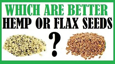 Which Are Better Hemp Seeds Or Flax Seeds? Dr Mich...