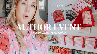 A DAY IN THE LIFE OF AN AUTHOR 📕✍️  author event, book signing, writing vlog