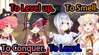 What are the girls planning to do with their classmates?【Eng Sub/Hololive】
