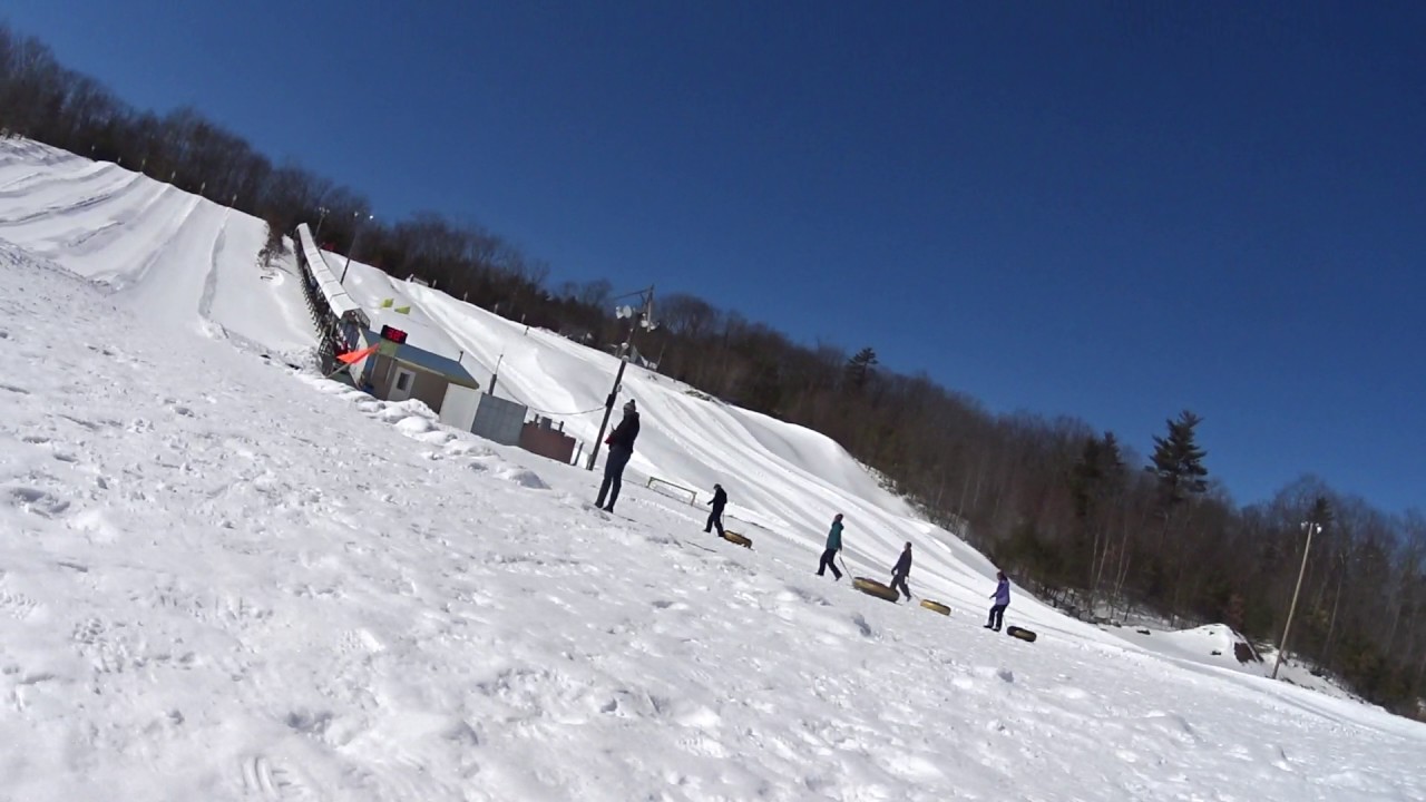 Snow Tubing Windham Maine YouTube