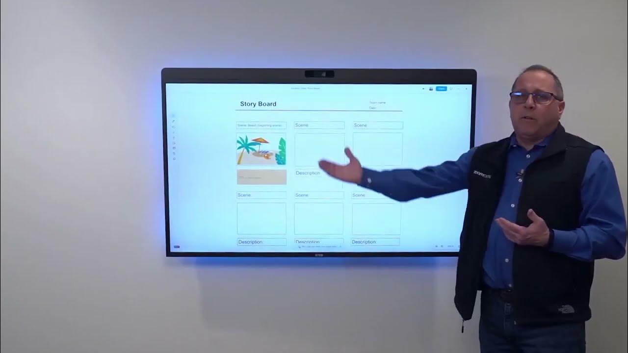 Zoom Whiteboard on Zoom Rooms for Touch Opening and editing in a conference room YouTube