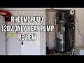 Rheem ProTerra/Ruud Ultra 120V Only 80G Plug In Heat Pump Water Heater Review