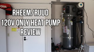 Rheem ProTerra/Ruud Ultra 120V Only 80G Plug In Heat Pump Water Heater Review
