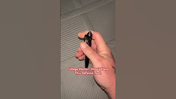 Tactical Pen College Students Need!!#selfdefense #tactical #lesslethal #defense #college #campus